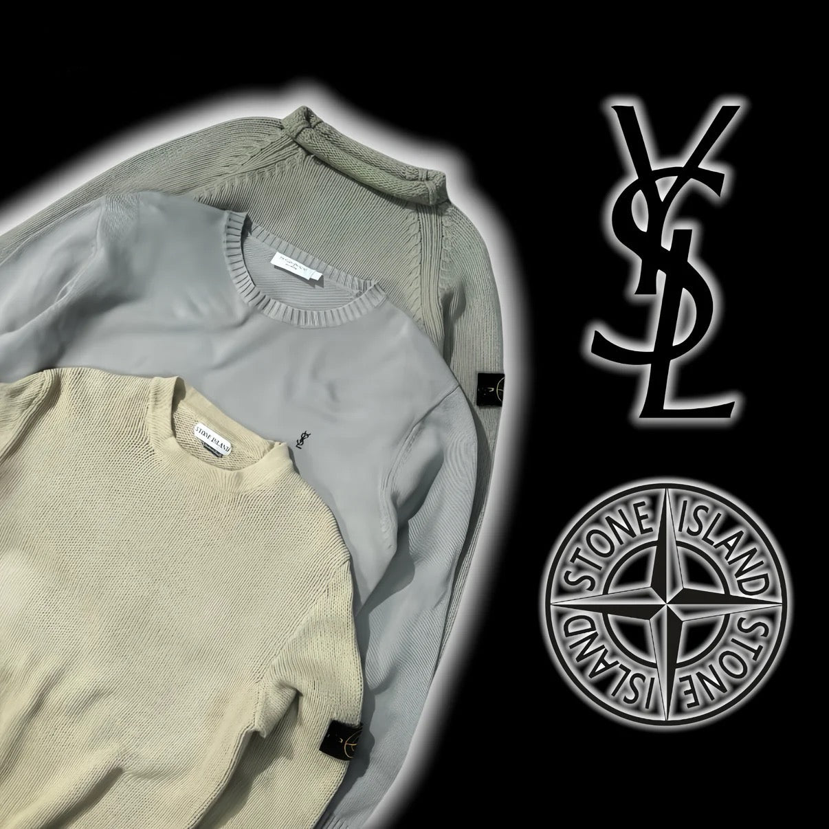 Stone Island and YSL knitwear Supplier